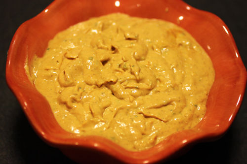 Roasted Jalapeno and Pumpkin White Bean Dip