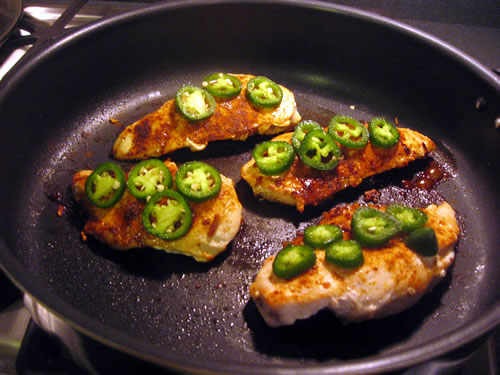 Jalapeno Guacamole Chicken