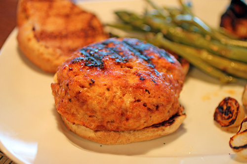 Mike's Chipotle BBQ Chicken Burgers