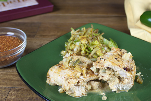 Jalapeno and Goat Cheese Stuffed Chicken Breasts Recipe