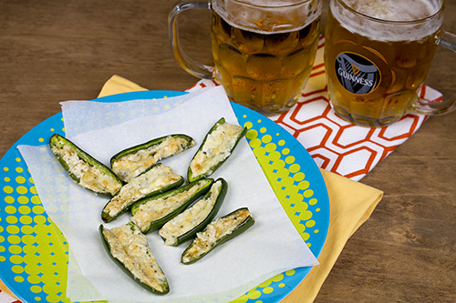 Blue Cheese and Butter Jalapeno Poppers