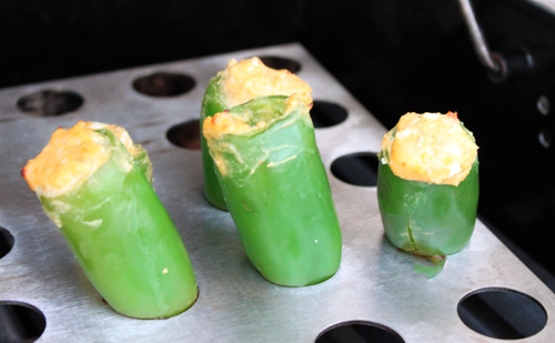 Buffalo Chicken Stuffed Jalapeno Poppers Recipe - Super Bowl Recipes