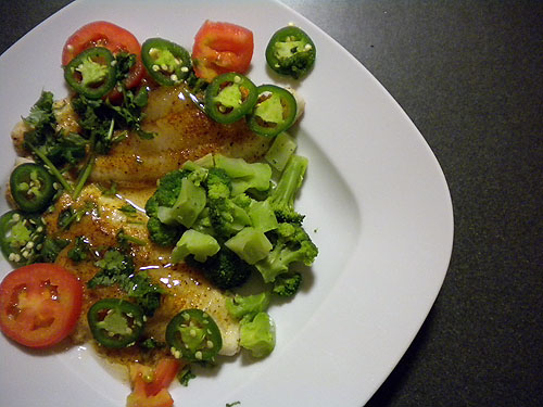 Baked Catfish with Jalapeno Jelly