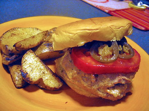 Jalapeno Stuffed Turkey Burgers