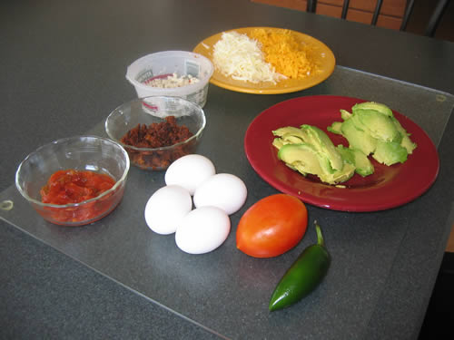 Jalapeno Avocado Omelets Recipe