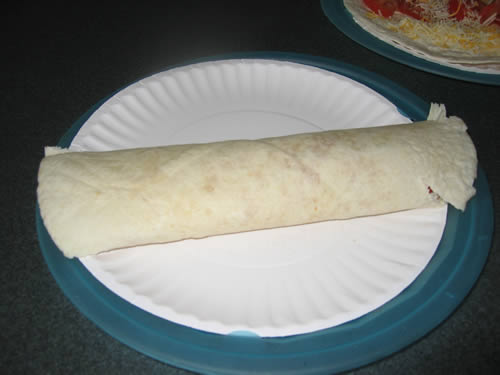 Salmon Wraps with Jalapeno Cajun Mayo