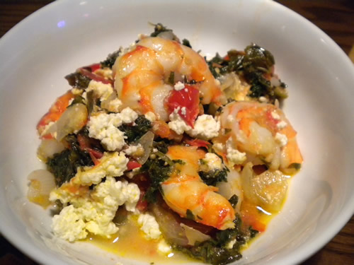 Spicy Baked Shrimp with Feta Cheese 