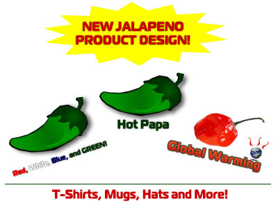 Jalapeno Pepper Designs through Cafepress.com