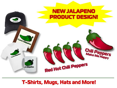 Jalapeno Pepper Designs through Cafepress.com